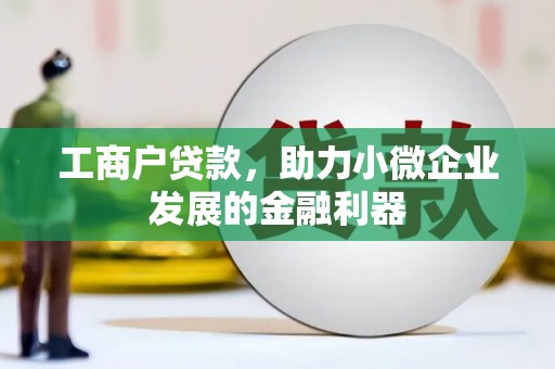 宁陵工商户贷款，助力小微企业发展的金融利器