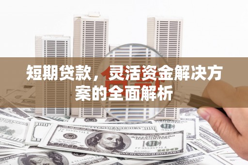 宁陵短期贷款，灵活资金解决方案的全面解析