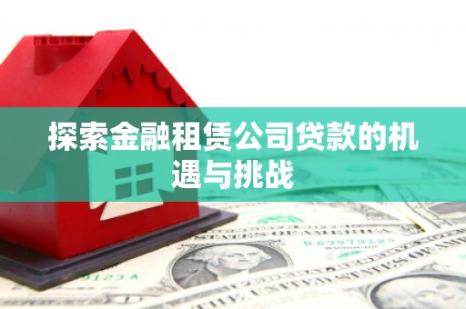 宁陵探索金融租赁公司贷款的机遇与挑战