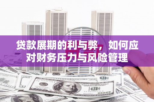 宁陵贷款展期的利与弊，如何应对财务压力与风险管理