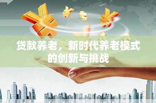 宁陵贷款养老，新时代养老模式的创新与挑战