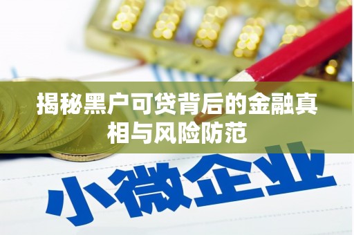 宁陵揭秘黑户可贷背后的金融真相与风险防范