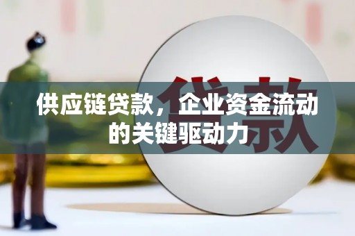 宁陵供应链贷款，企业资金流动的关键驱动力