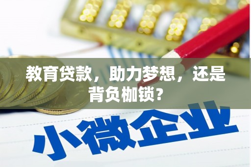 宁陵教育贷款，助力梦想，还是背负枷锁？