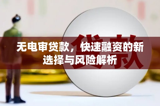 宁陵无电审贷款，快速融资的新选择与风险解析