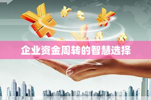 宁陵企业资金周转的智慧选择