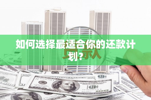 宁陵如何选择最适合你的还款计划？