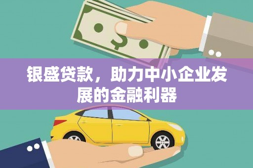 宁陵银盛贷款，助力中小企业发展的金融利器