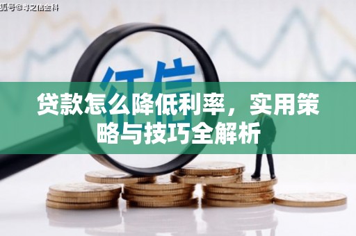 宁陵贷款怎么降低利率，实用策略与技巧全解析
