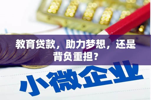 宁陵教育贷款，助力梦想，还是背负重担？