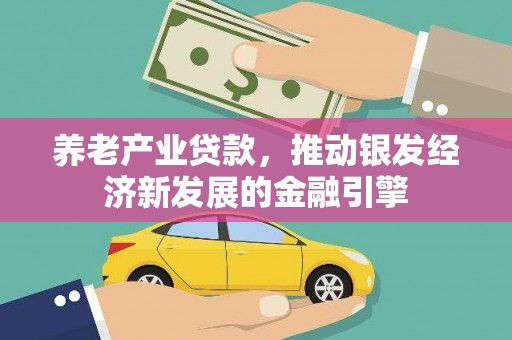 宁陵养老产业贷款，推动银发经济新发展的金融引擎