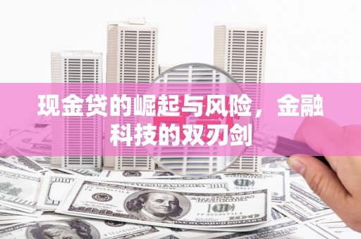 宁陵现金贷的崛起与风险，金融科技的双刃剑