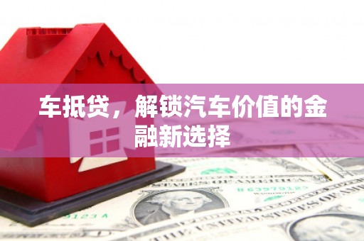 宁陵车抵贷，解锁汽车价值的金融新选择