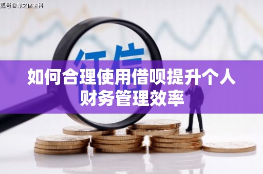 宁陵如何合理使用借呗提升个人财务管理效率