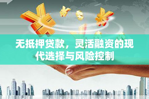 宁陵无抵押贷款，灵活融资的现代选择与风险控制