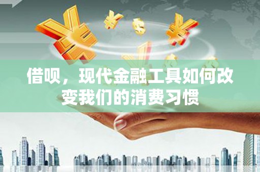 宁陵借呗，现代金融工具如何改变我们的消费习惯