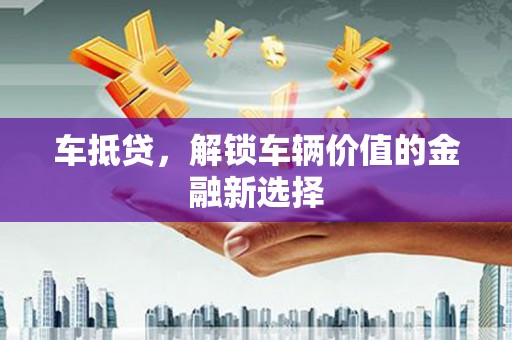 宁陵车抵贷，解锁车辆价值的金融新选择