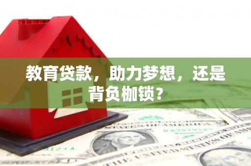 宁陵教育贷款，助力梦想，还是背负枷锁？