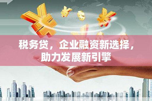 宁陵税务贷，企业融资新选择，助力发展新引擎
