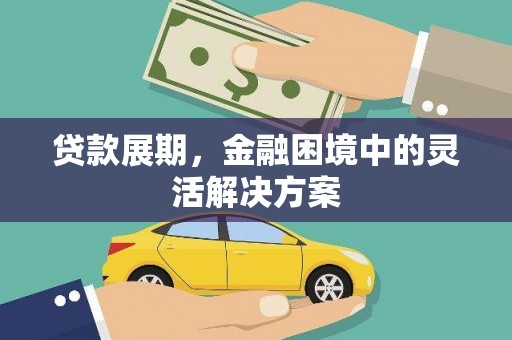 宁陵贷款展期，金融困境中的灵活解决方案