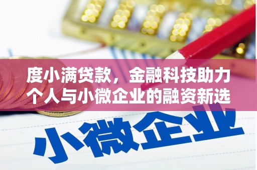 宁陵度小满贷款，金融科技助力个人与小微企业的融资新选择