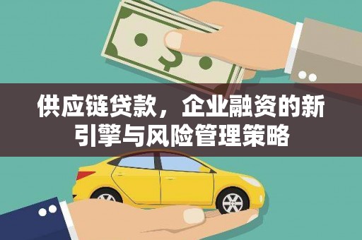 宁陵供应链贷款，企业融资的新引擎与风险管理策略