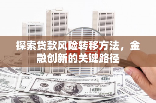 宁陵探索贷款风险转移方法，金融创新的关键路径