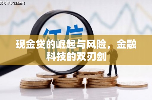 宁陵现金贷的崛起与风险，金融科技的双刃剑