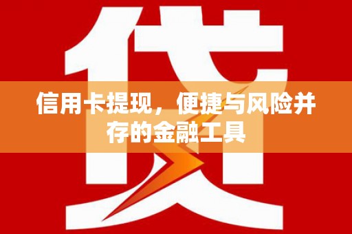 宁陵信用卡提现，便捷与风险并存的金融工具