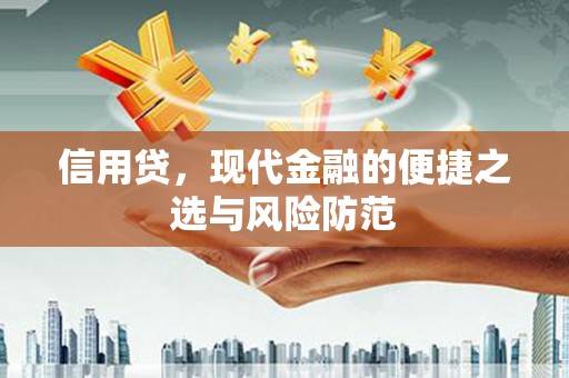宁陵信用贷，现代金融的便捷之选与风险防范