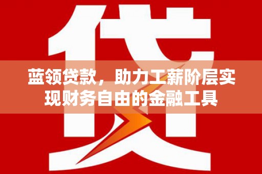 宁陵蓝领贷款，助力工薪阶层实现财务自由的金融工具