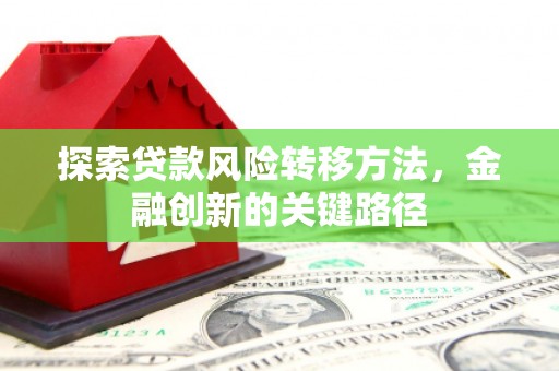 宁陵探索贷款风险转移方法，金融创新的关键路径