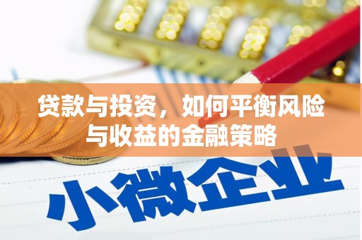 宁陵贷款与投资，如何平衡风险与收益的金融策略