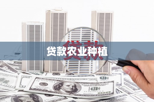 宁陵贷款农业种植